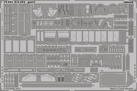 Eduard 73355 1:72 McDonnell-Douglas F/A-18A Hornet