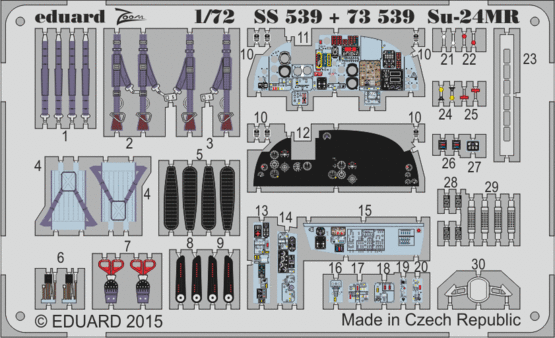 Eduard 73539 1:72 Sukhoi Su-24MR