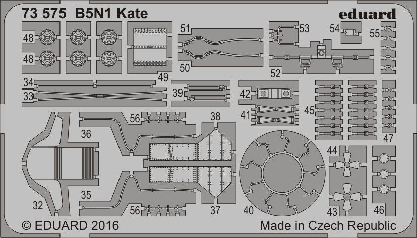 Eduard 73575 1:72 Nakajima B5N1 'Kate'