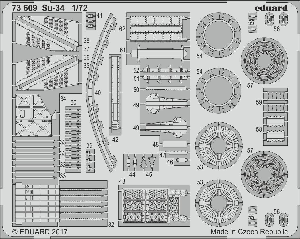 Eduard 73609 1:72 Sukhoi Su-34