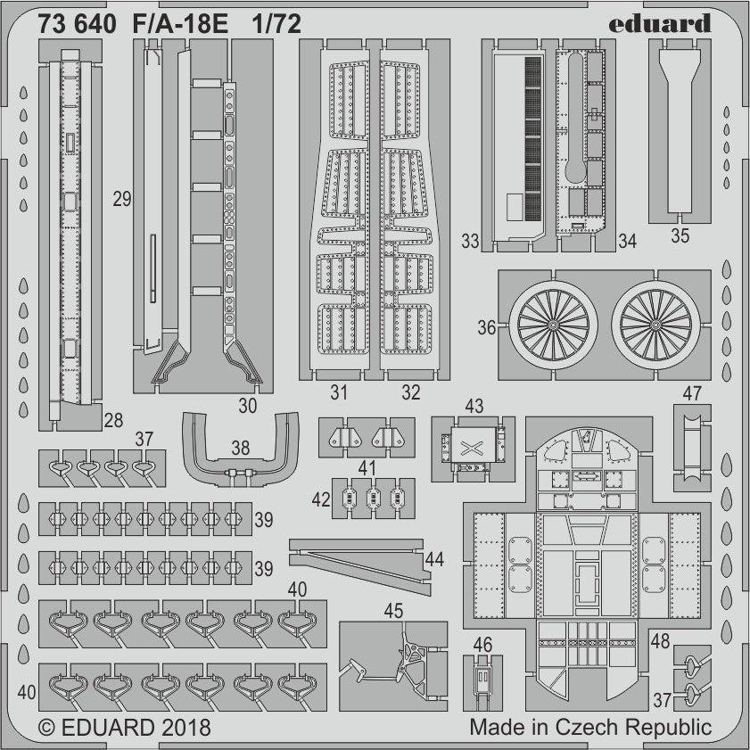 Eduard 73640 1:72 Boeing F/A-18E Hornet