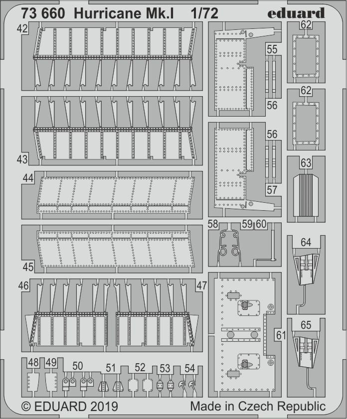 Eduard 73660 1:72 Hawker Hurricane Mk.I