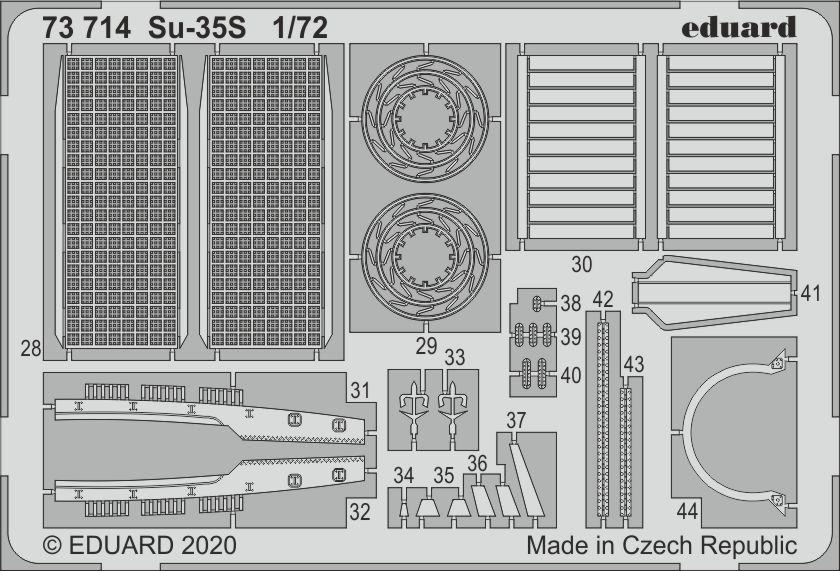 Eduard 73714 1:72 Sukhoi Su-35S