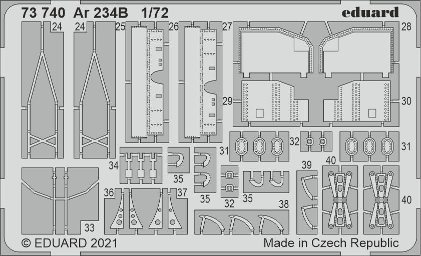Eduard 73740 1:72 Arado Ar-234B