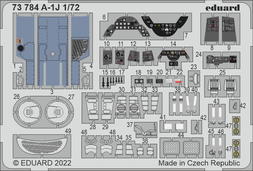 Eduard 73784 1:72 Douglas A-1J Skyraider