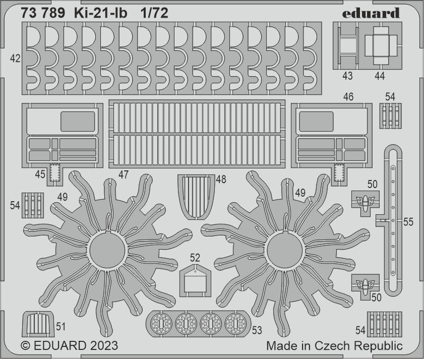 Eduard 73789 1:72 Mitsubishi Ki-21-ib 'Sally'