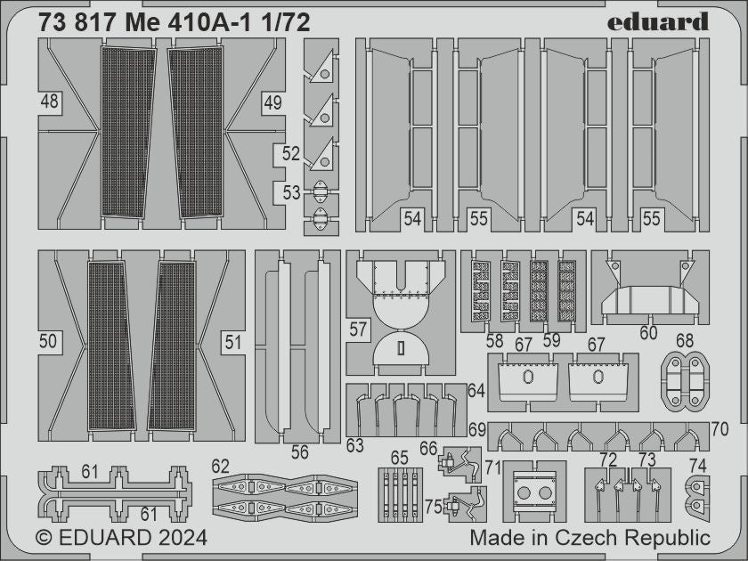 Eduard 73817 1:72 Messerschmitt Me-410A-1/U-2