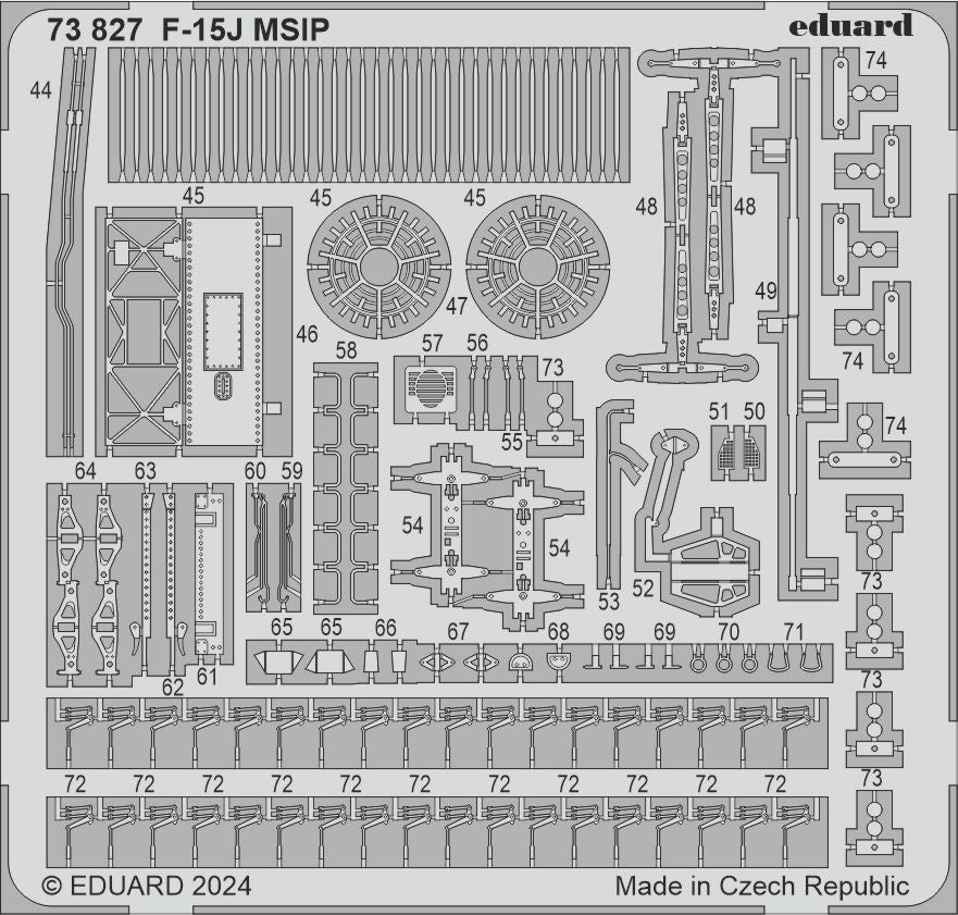 Eduard 73827 1:72 McDonnell F-15J Eagle MSIP