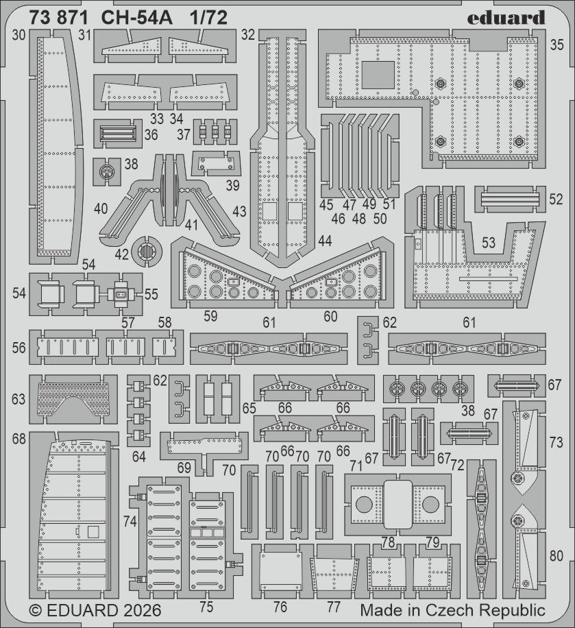 Eduard 73871 1:72 Sikorsky CH-54A