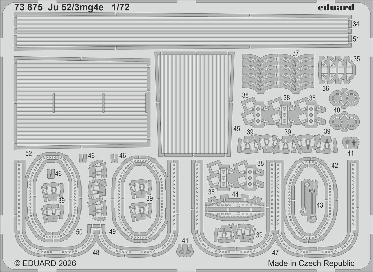 Eduard 73875 1:72 Junkers Ju-52/3mg4e
