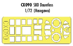 Eduard CX090 1:72 Douglas SBD Dauntless