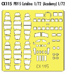 Eduard CX115 1:72 Consolidated PBY-5A Catalina for Academy