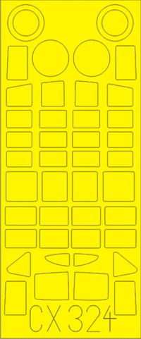 Eduard CX324 1:72 Curtiss SB2C-4 Helldiver