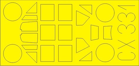 Eduard CX331 1:72 Messerschmitt Bf-109E-4/E-4