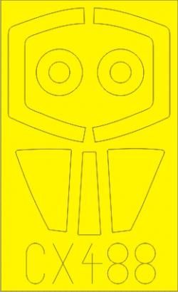 Eduard CX488 1:72 IAI C-2/C-7 Kfir