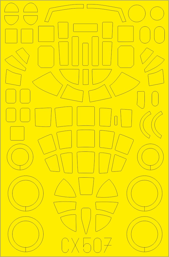 Eduard CX507 1:72 North-American B-25C/D Mitchell