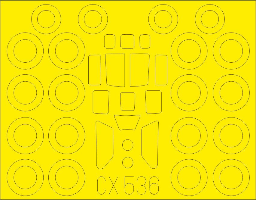 Eduard CX536 1:72 Tuplov Tu-128M