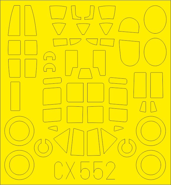 Eduard CX552 1:72 Petlyakov Pe-2