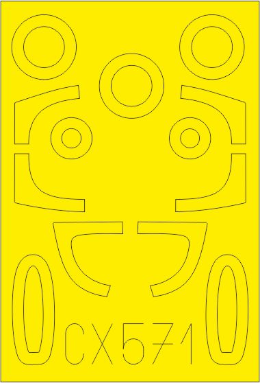 Eduard CX571 1:72 Heinkel He-162A Salamander