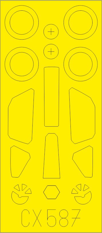 Eduard CX587 1:72 Sukhoi Su-39