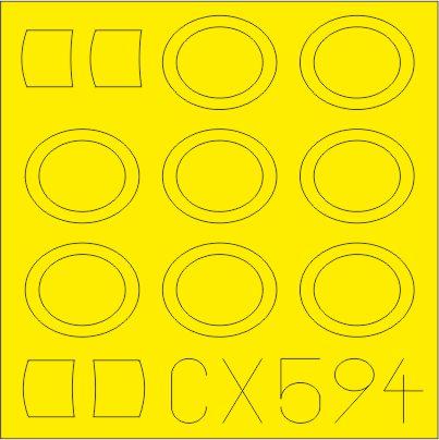 Eduard CX594 1:72 Nieuport Ni-17 Weekend