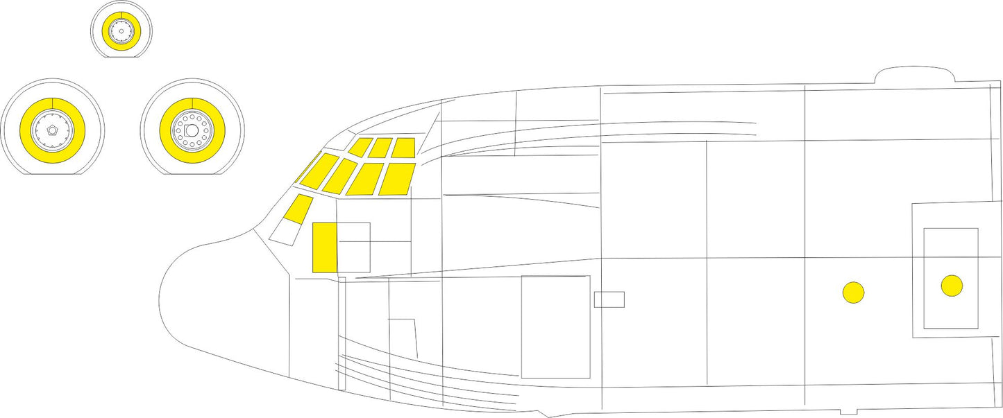 Eduard CX643 1:72 Lockheed C-130J Hercules