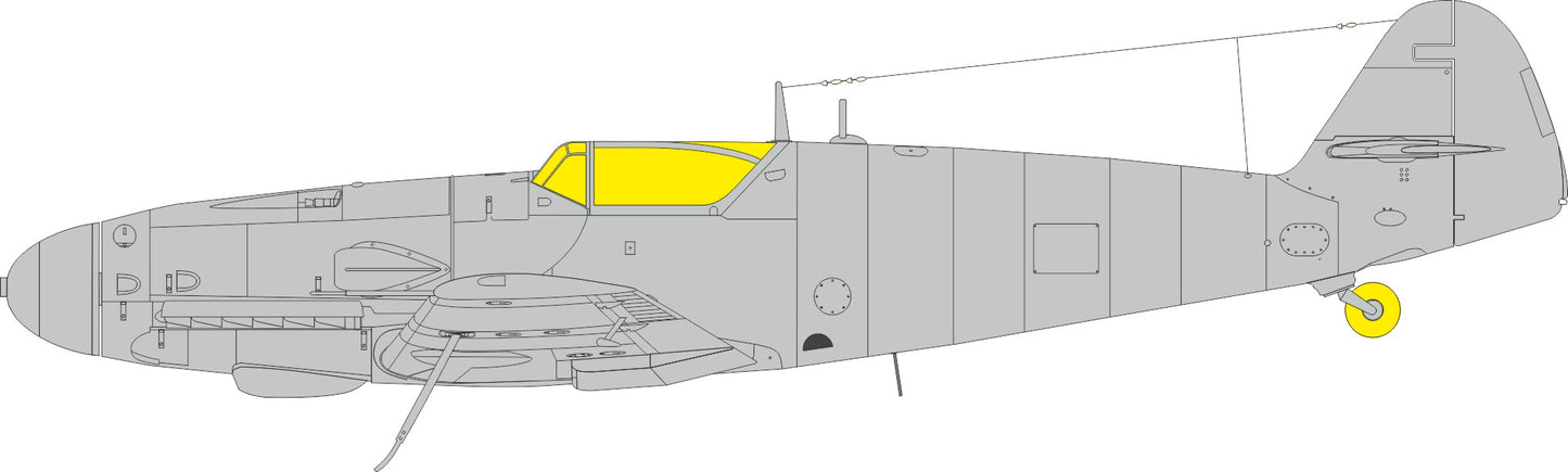 Eduard CX679 1:72 Messerschmitt Bf 109G-14/AS