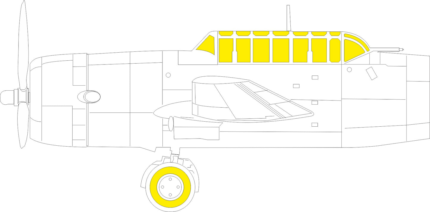 Eduard CX686 1:72 Vultee Vengeance Mk.II