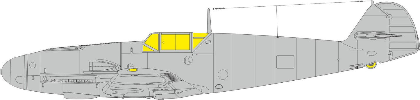 Eduard CX699 1:72 Messerschmitt Bf-109F Weekend