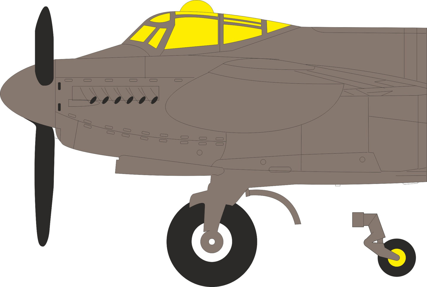 Eduard CX703 1:72 de Havilland Mosquito TT.35