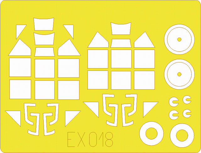 Eduard EX018 1:48 Messerschmitt Bf-109F