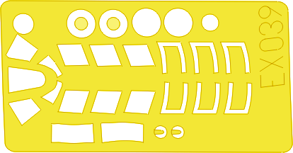 Eduard EX039 1:48 Hawker Hurricane Mk.IA/Mk.IIA for Hasegawa and Hobby 2000