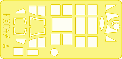 Eduard EX047 1:48 Douglas SBD Dauntless canopy and wheels