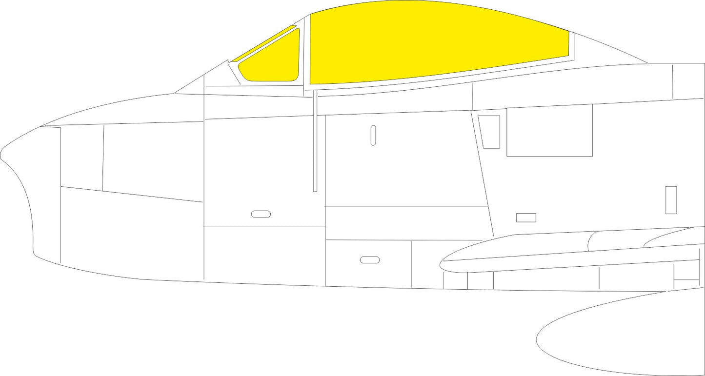 Eduard EX1076 1:48 North-American F-86A Sabre