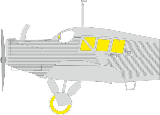 Eduard EX1083 1:48 Junkers F.13