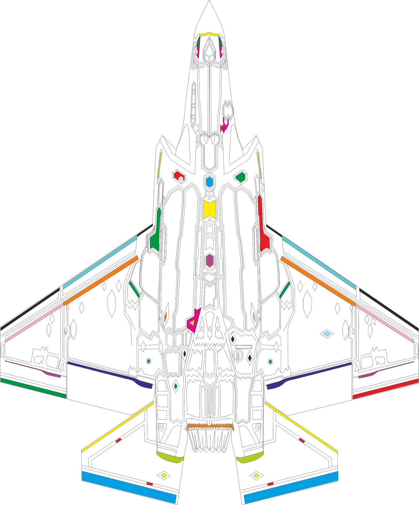 Eduard EX1098 1:48 Lockheed-Martin F-35C Lightning RAM panels