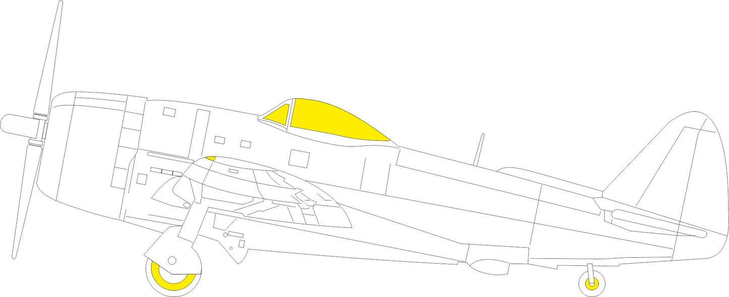Eduard EX1154 1:48 Republic P-47N Thunderbolt