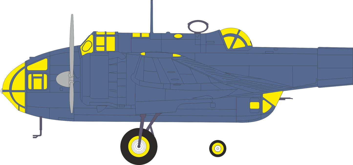 Eduard EX1175 1:48 Handley-Page Hampden TB Mk.I torpedo bomber