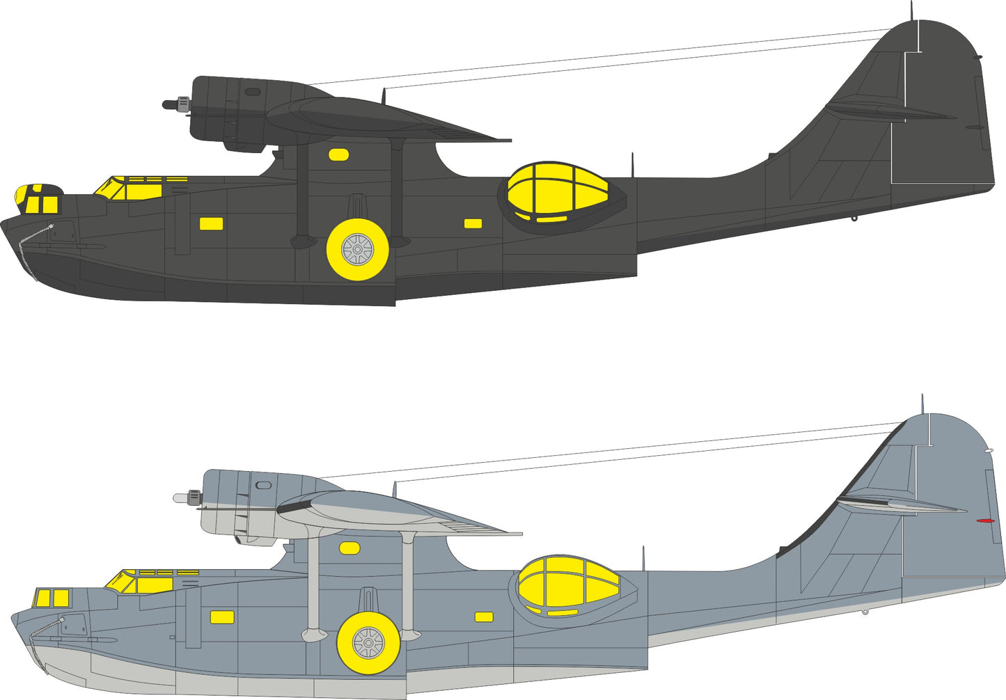 Eduard EX1182 1:48 Consolidated PBY-5A Catalina TFace