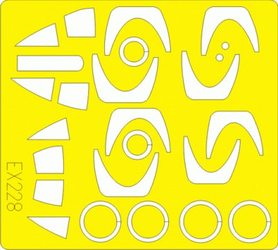 Eduard EX228 1:48 Republic F-105G Thunderchief