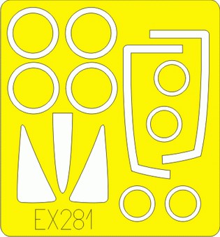 Eduard EX281 1:48 North-American F-100C Super Sabre