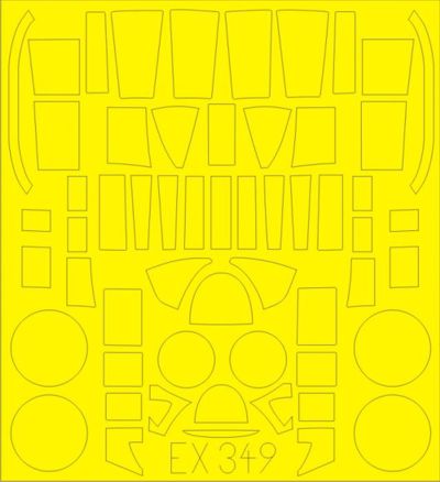 Eduard EX349 1:48 Northrop P-61A 'Black Widow'