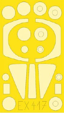 Eduard EX417 1:48 Dassault Mirage F.1CT/CR