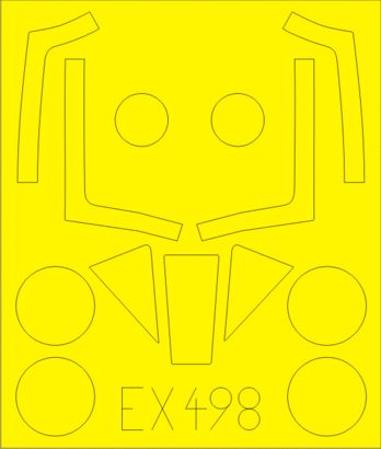 Eduard EX498 1:48 Gloster Meteor F.8