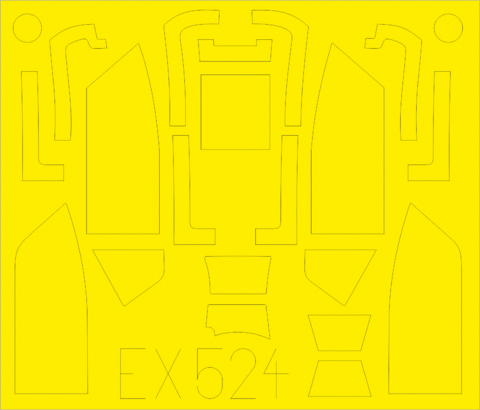 Eduard EX524 1:48 Messerschmitt Bf-109G-6 Erla canopy