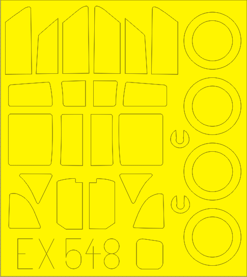 Eduard EX548 1:48 Kawasaki Ki-61-Id Hien