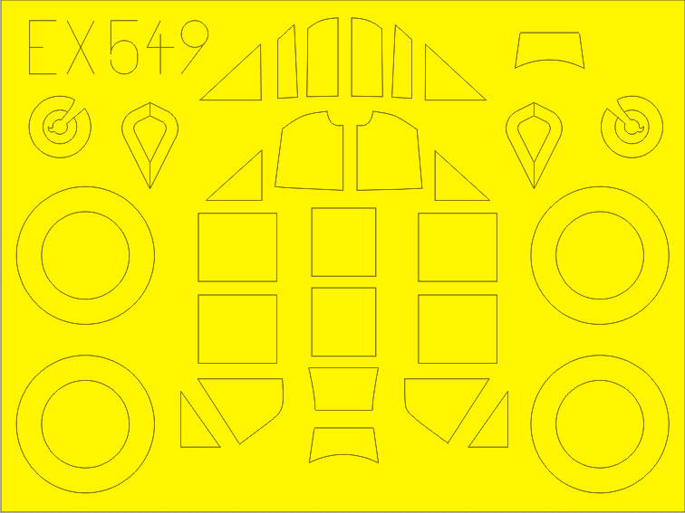 Eduard EX549 1:48 Messerschmitt Bf-109F-2