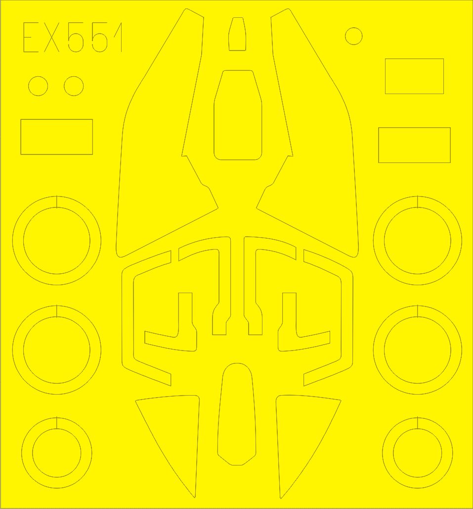 Eduard EX551 1:48 Sukhoi Su-17M3/M4
