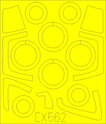 Eduard EX562 1:48 Sukhoi Su-35 Flanker E