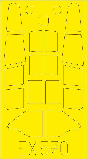 Eduard EX570 1:48 Curtiss Tomahawk Mk.II